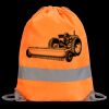 Hi-Vis Stafford Drawstring Tote Backpack Thumbnail