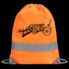 Hi-Vis Stafford Drawstring Tote Backpack Thumbnail