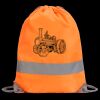 Hi-Vis Stafford Drawstring Tote Backpack Thumbnail