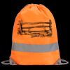Hi-Vis Stafford Drawstring Tote Backpack Thumbnail