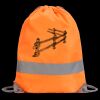 Hi-Vis Stafford Drawstring Tote Backpack Thumbnail
