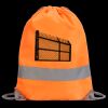Hi-Vis Stafford Drawstring Tote Backpack Thumbnail
