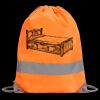 Hi-Vis Stafford Drawstring Tote Backpack Thumbnail