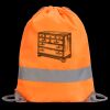 Hi-Vis Stafford Drawstring Tote Backpack Thumbnail