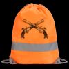 Hi-Vis Stafford Drawstring Tote Backpack Thumbnail