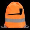 Hi-Vis Stafford Drawstring Tote Backpack Thumbnail