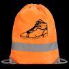 Hi-Vis Stafford Drawstring Tote Backpack Thumbnail
