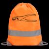 Hi-Vis Stafford Drawstring Tote Backpack Thumbnail