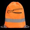 Hi-Vis Stafford Drawstring Tote Backpack Thumbnail
