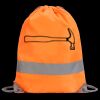 Hi-Vis Stafford Drawstring Tote Backpack Thumbnail