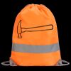 Hi-Vis Stafford Drawstring Tote Backpack Thumbnail