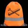Hi-Vis Stafford Drawstring Tote Backpack Thumbnail