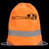 Hi-Vis Stafford Drawstring Tote Backpack Thumbnail