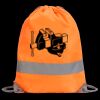 Hi-Vis Stafford Drawstring Tote Backpack Thumbnail