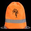 Hi-Vis Stafford Drawstring Tote Backpack Thumbnail