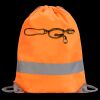Hi-Vis Stafford Drawstring Tote Backpack Thumbnail