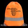 Hi-Vis Stafford Drawstring Tote Backpack Thumbnail