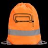 Hi-Vis Stafford Drawstring Tote Backpack Thumbnail