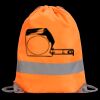 Hi-Vis Stafford Drawstring Tote Backpack Thumbnail