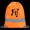 Hi-Vis Stafford Drawstring Tote Backpack Thumbnail