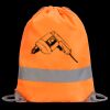 Hi-Vis Stafford Drawstring Tote Backpack Thumbnail