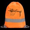 Hi-Vis Stafford Drawstring Tote Backpack Thumbnail