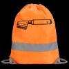 Hi-Vis Stafford Drawstring Tote Backpack Thumbnail