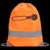 Hi-Vis Stafford Drawstring Tote Backpack Thumbnail