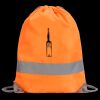 Hi-Vis Stafford Drawstring Tote Backpack Thumbnail