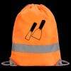 Hi-Vis Stafford Drawstring Tote Backpack Thumbnail