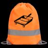 Hi-Vis Stafford Drawstring Tote Backpack Thumbnail