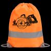 Hi-Vis Stafford Drawstring Tote Backpack Thumbnail