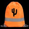 Hi-Vis Stafford Drawstring Tote Backpack Thumbnail