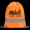 Hi-Vis Stafford Drawstring Tote Backpack Thumbnail