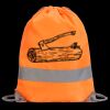 Hi-Vis Stafford Drawstring Tote Backpack Thumbnail