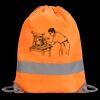 Hi-Vis Stafford Drawstring Tote Backpack Thumbnail