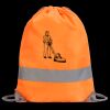 Hi-Vis Stafford Drawstring Tote Backpack Thumbnail