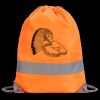 Hi-Vis Stafford Drawstring Tote Backpack Thumbnail