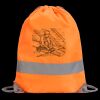 Hi-Vis Stafford Drawstring Tote Backpack Thumbnail