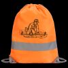 Hi-Vis Stafford Drawstring Tote Backpack Thumbnail