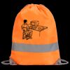 Hi-Vis Stafford Drawstring Tote Backpack Thumbnail