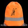 Hi-Vis Stafford Drawstring Tote Backpack Thumbnail