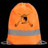 Hi-Vis Stafford Drawstring Tote Backpack Thumbnail