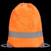 Hi-Vis Stafford Drawstring Tote Backpack Thumbnail