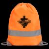 Hi-Vis Stafford Drawstring Tote Backpack Thumbnail