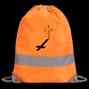 Hi-Vis Stafford Drawstring Tote Backpack Thumbnail