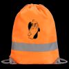 Hi-Vis Stafford Drawstring Tote Backpack Thumbnail
