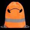 Hi-Vis Stafford Drawstring Tote Backpack Thumbnail