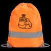 Hi-Vis Stafford Drawstring Tote Backpack Thumbnail