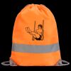 Hi-Vis Stafford Drawstring Tote Backpack Thumbnail